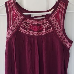 Ladder back summer dress